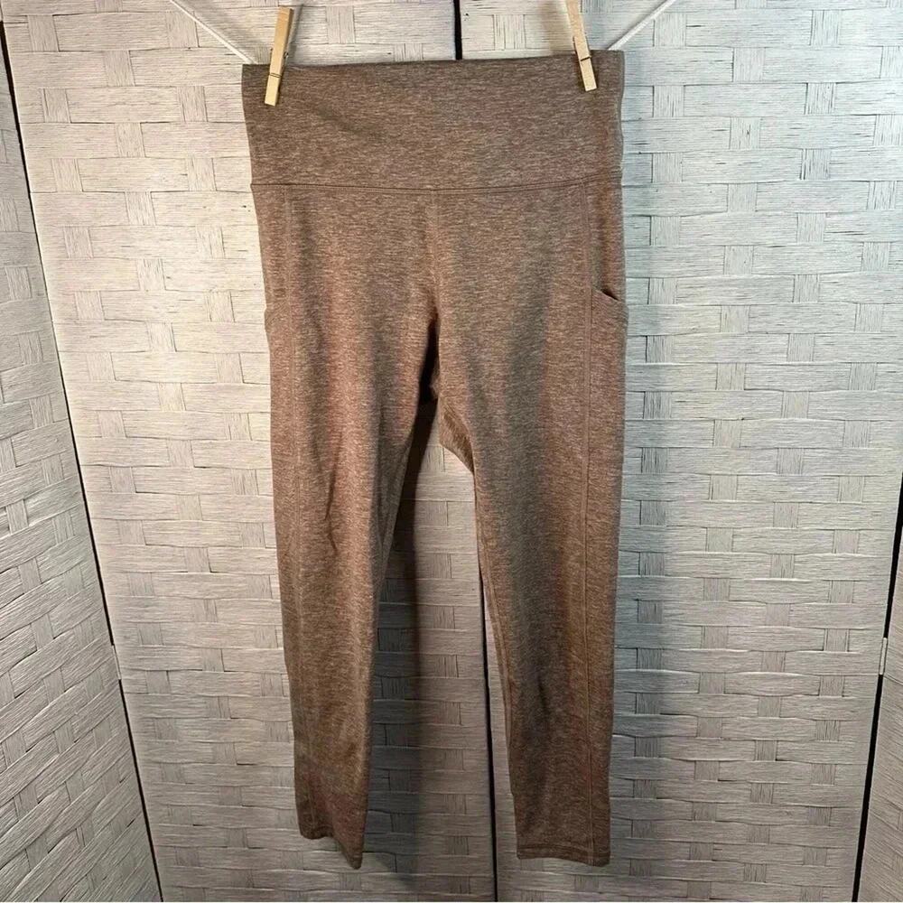 Aerie‎ leggings color pebble soft, jagging, running leggings with media pockets
